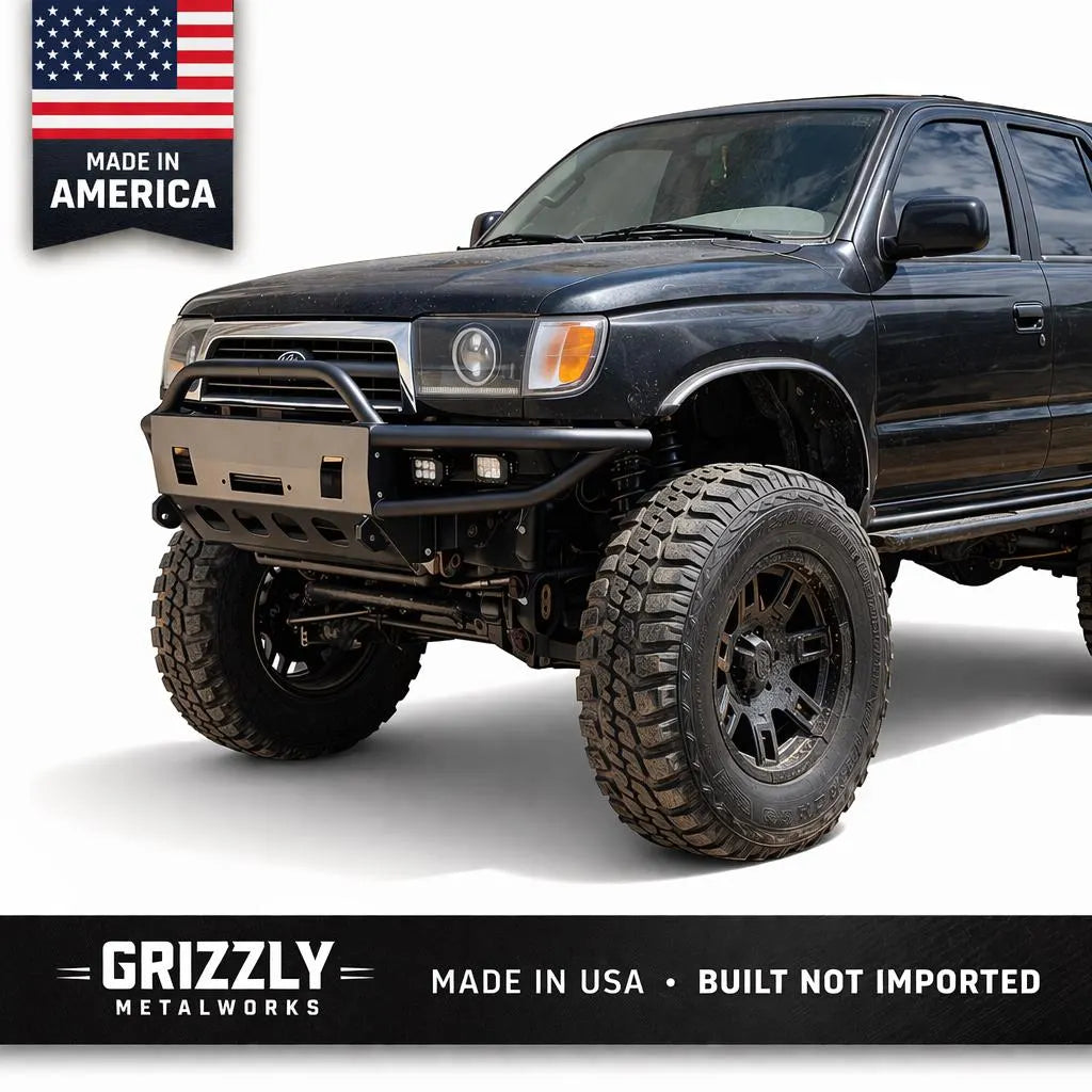 Grizzly Winch Bumper For 1st Gen 95-04 Toyota Tacoma, Made In USA