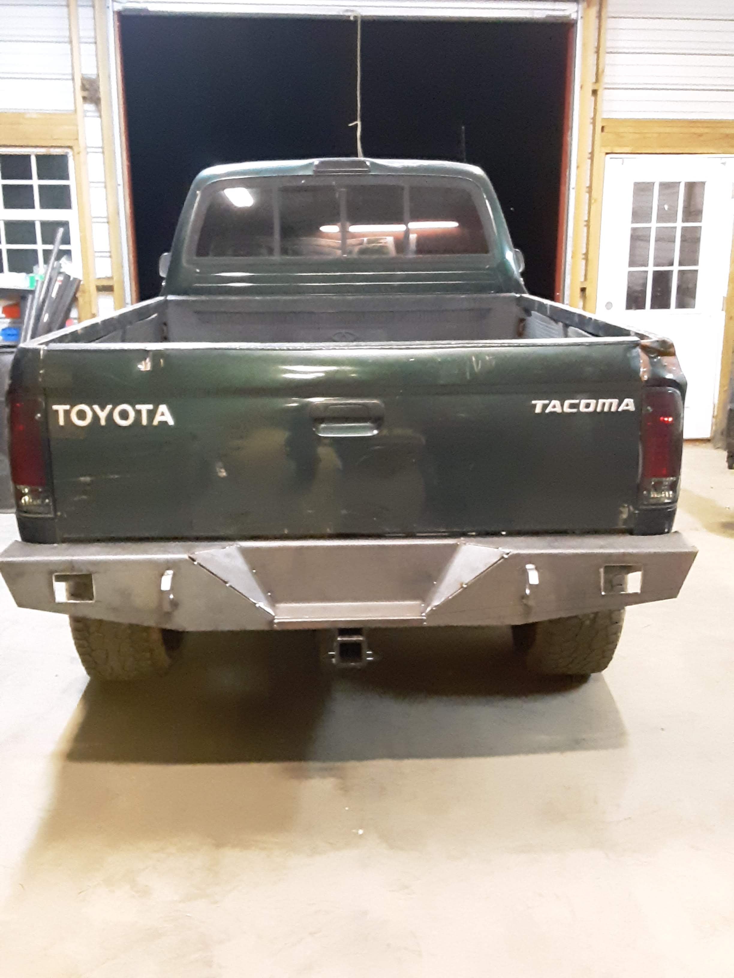 95 to 04 Toyota Tacoma Standard Series Rear Off Road Bumper, Heavy Duty, Made In America (Copy)