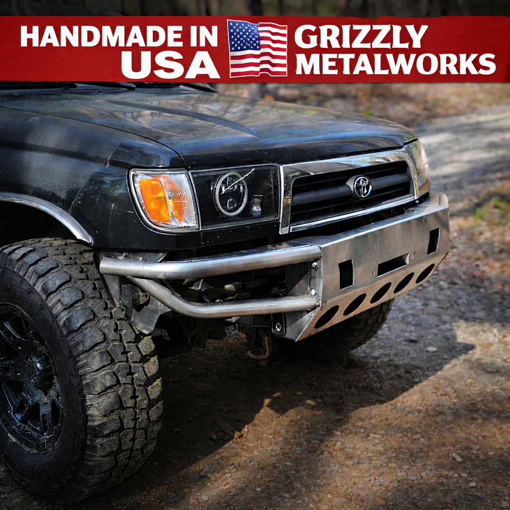 Grizzly Winch Bumper For 1st Gen 95-04 Toyota Tacoma, Made In USA