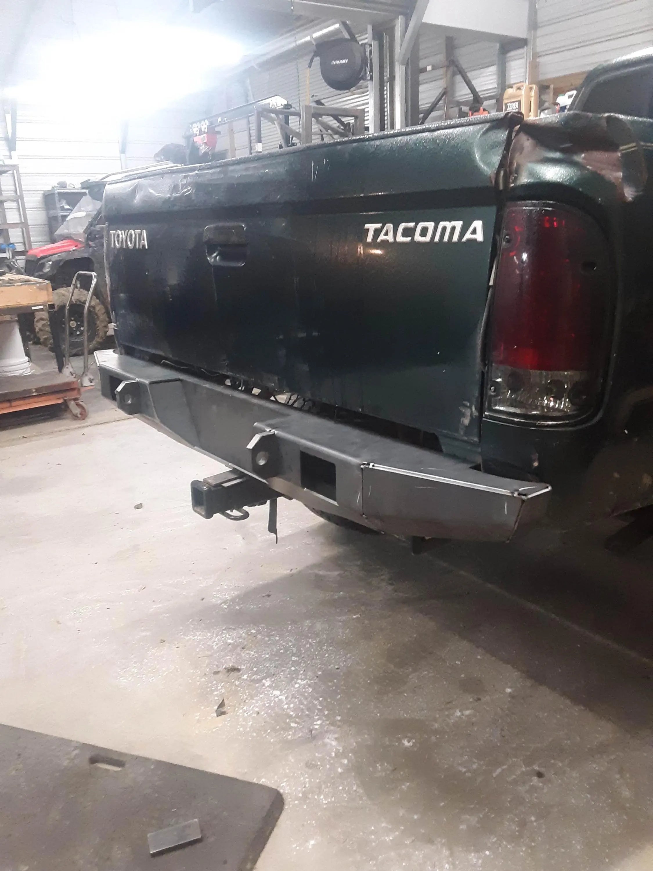 95 to 04 Toyota Tacoma Overland Series Rear Off Road Bumper, Heavy Duty, Made In America
