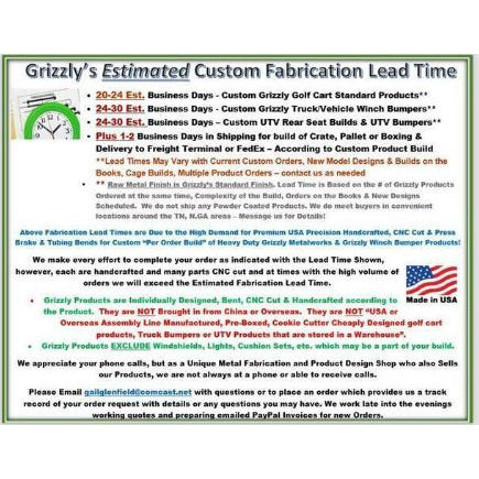 1989-1995 Toyota Pickup Truck Custom USA Front Winch 3/16" Plate Bumper -  (Non-Winch Model Available) PRECISION WELDED MODEL - High Quality! USA! OPTIONS AVAILABLE!  Raw Metal Only