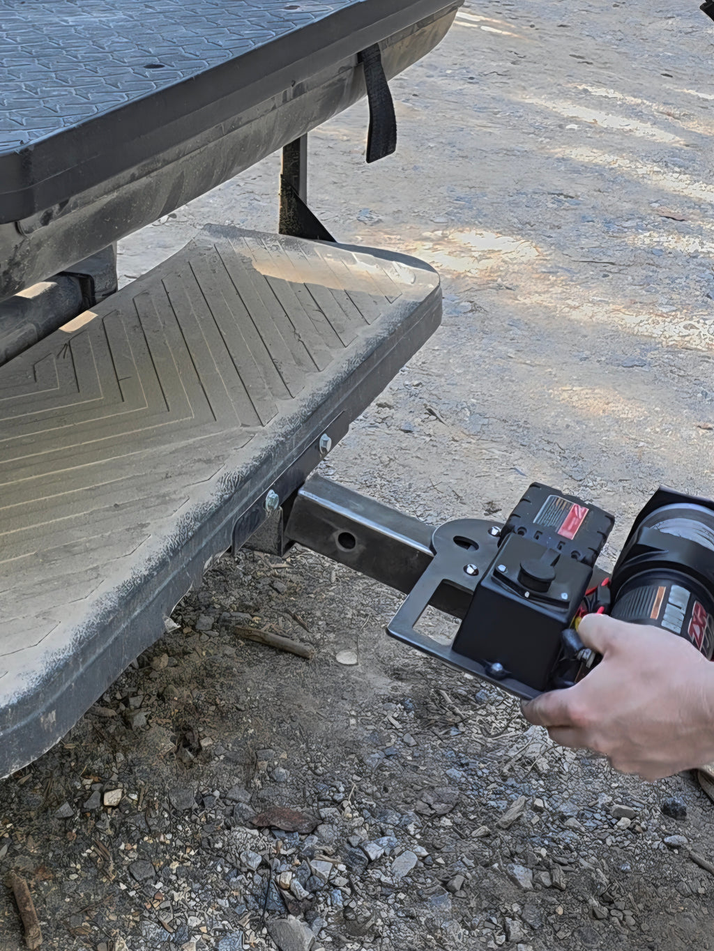 Grizzly 2 Inch Receiver Hitch Adapter | Multi Mount Winch System