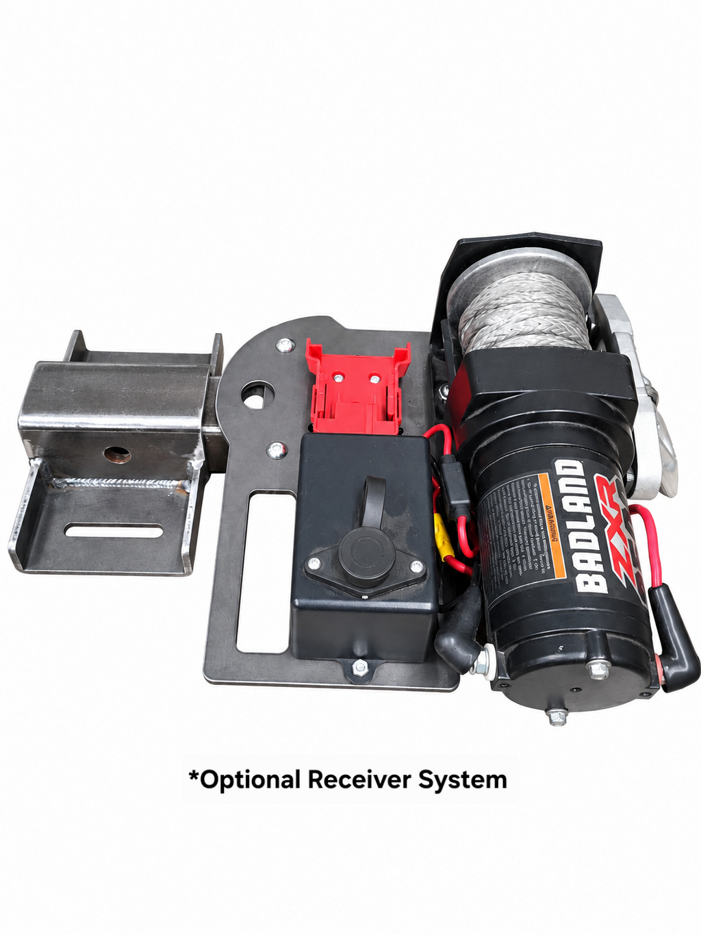 Grizzly Multi Mount Winch Plate | Battery Adapter Included