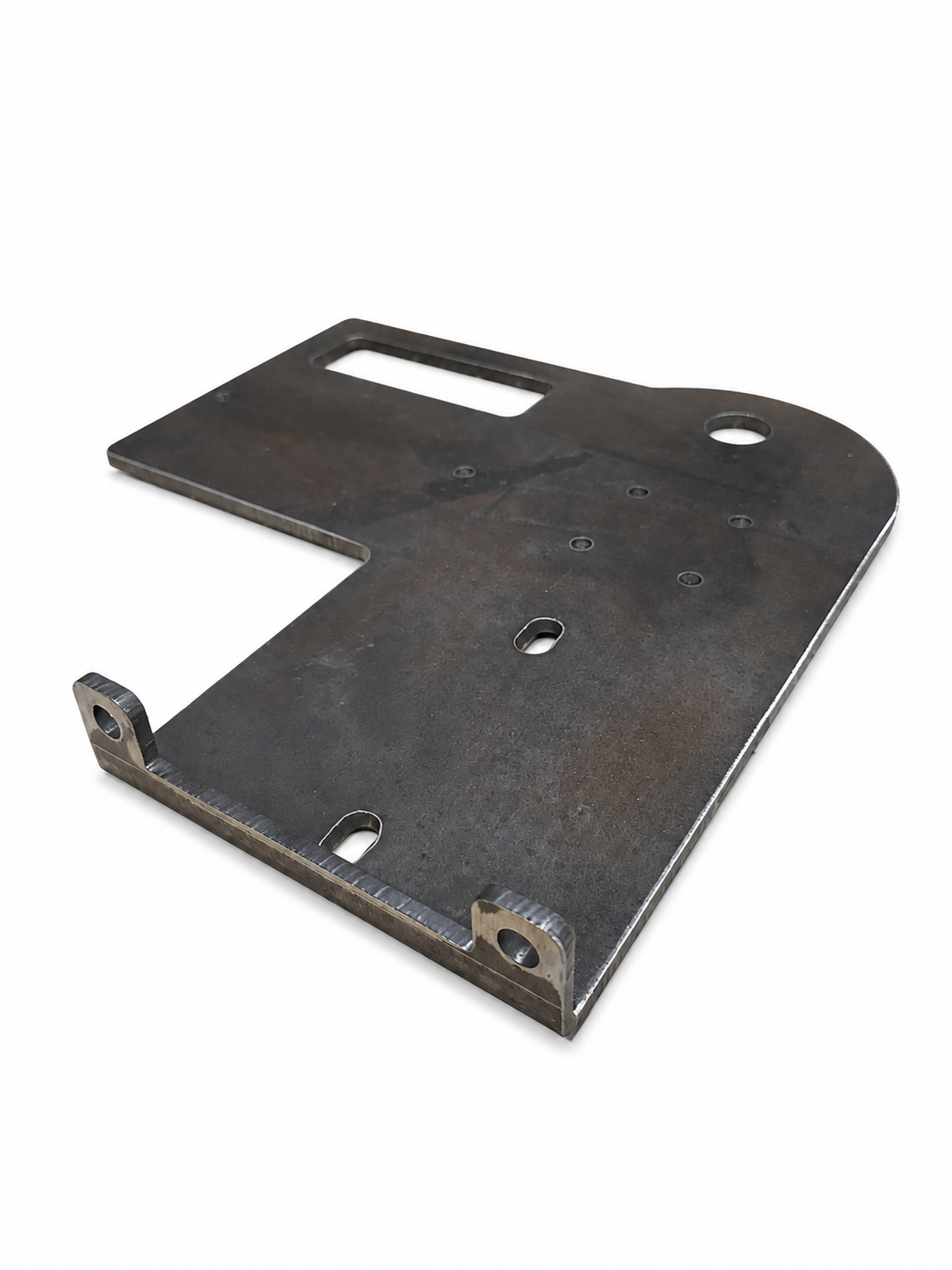 Grizzly Portable Winch Plate | Battery Adapter Included |Fits YOUR 2500 lb ATV Winch | USA Steel