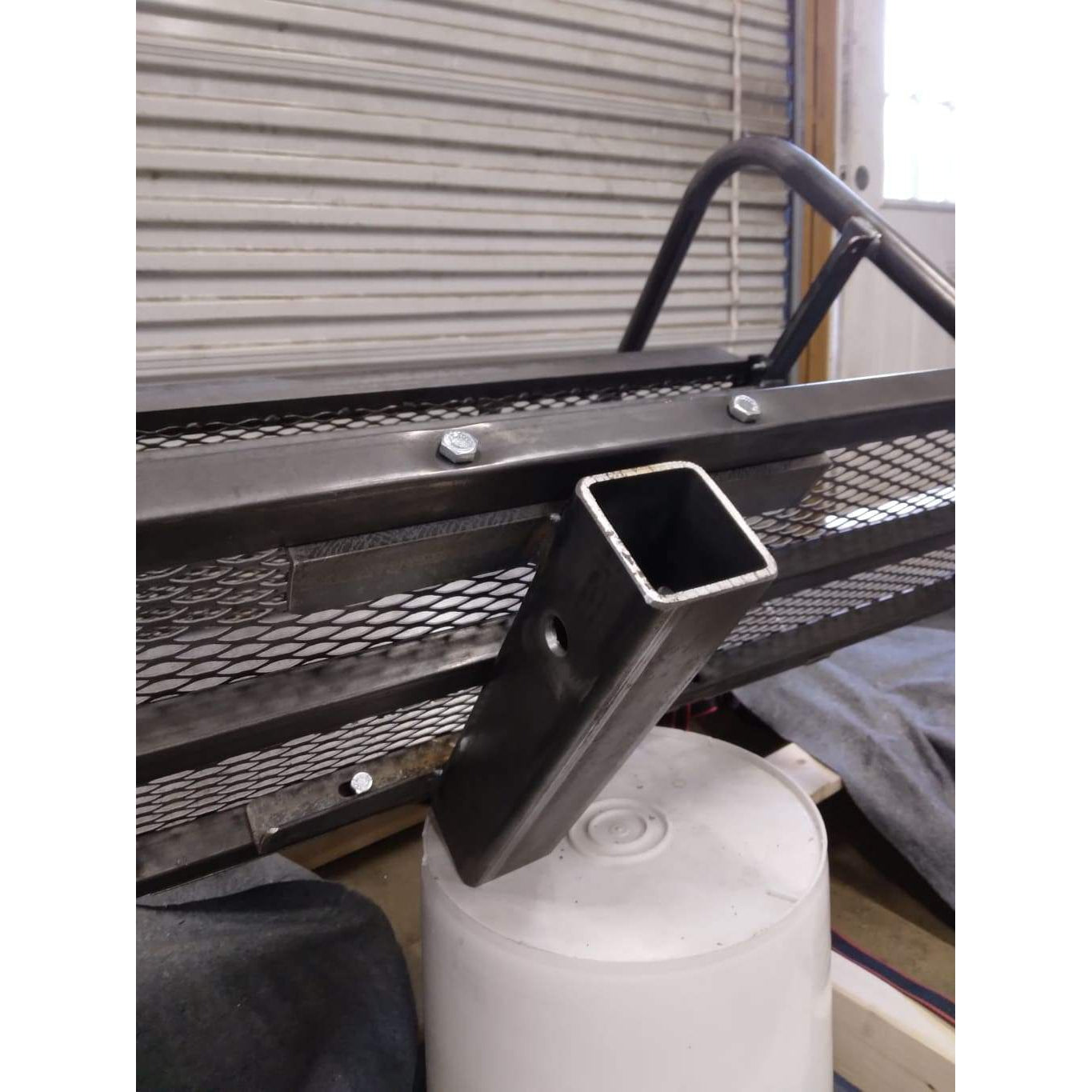 Heavy Duty Bolt On 2" Receiver Hitch For Grizzly's Side x Side Rear Seat Kits! Includes FedEx Ground to Lower 48 States!