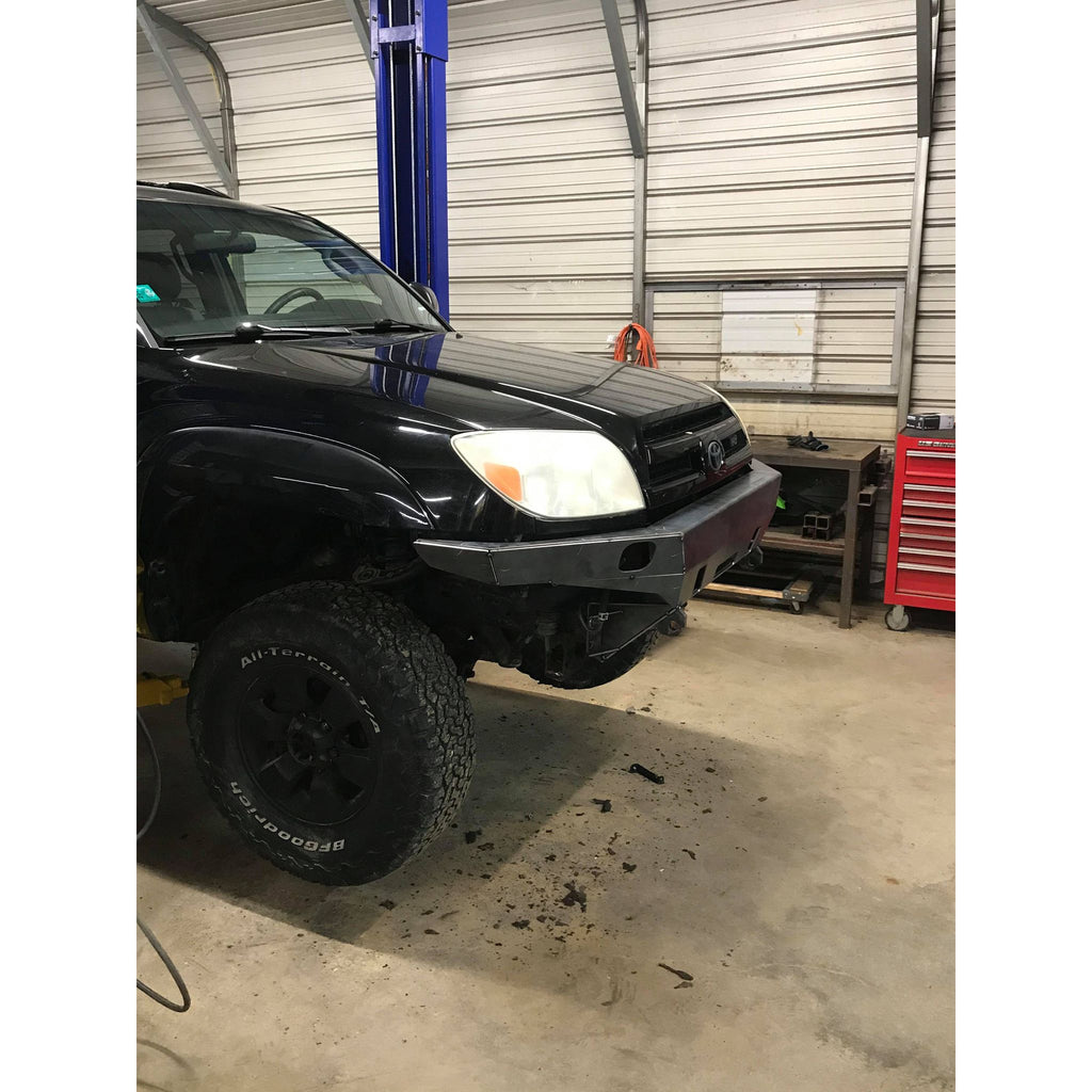 2003-2009 4th Generation Toyota 4 Runner High Clearance Front Winch 3/16" Plate Bumper- (Non-Winch Model Available) PRECISION WELDED MODEL - Extra Heavy Duty! Grizzly High Quality! USA! OPTIONS AVAILABLE!