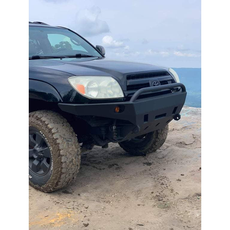 2003-2009 4th Generation Toyota 4 Runner High Clearance Front Winch 3/16" Plate Bumper- (Non-Winch Model Available) PRECISION WELDED MODEL - Extra Heavy Duty! Grizzly High Quality! USA! OPTIONS AVAILABLE!