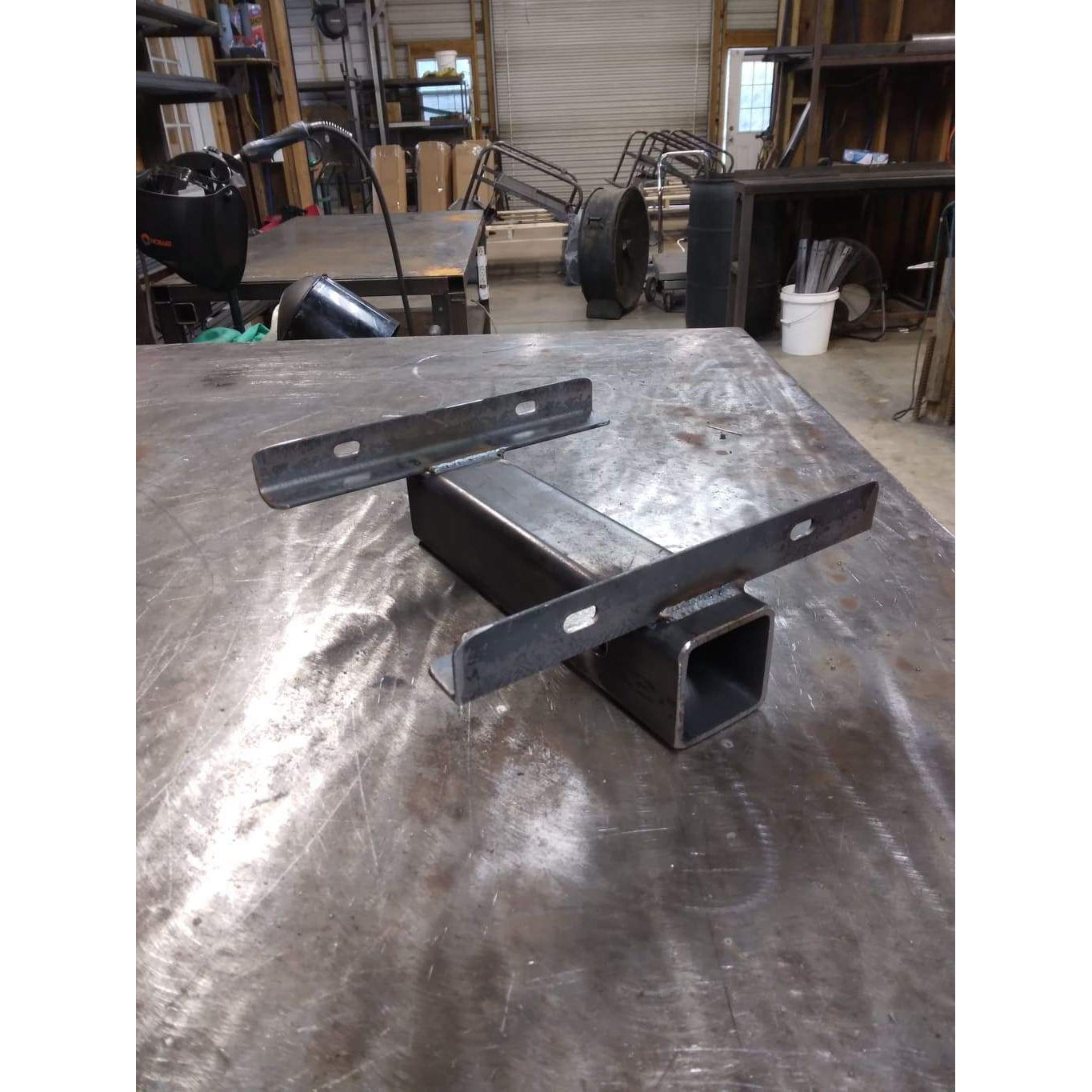 Heavy Duty Bolt On 2" Receiver Hitch For Grizzly's Side x Side Rear Seat Kits! Includes FedEx Ground to Lower 48 States!