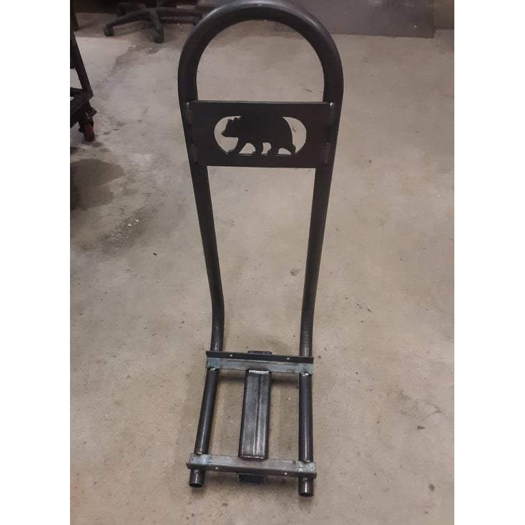 Grizzly's Exclusive Rear "Reverse U" Grab Bar with 2" Receiver Hitch For Grizzly's Side x Side Rear Seat Assemblies-Includes FedEx Ground to Lower 48 States!