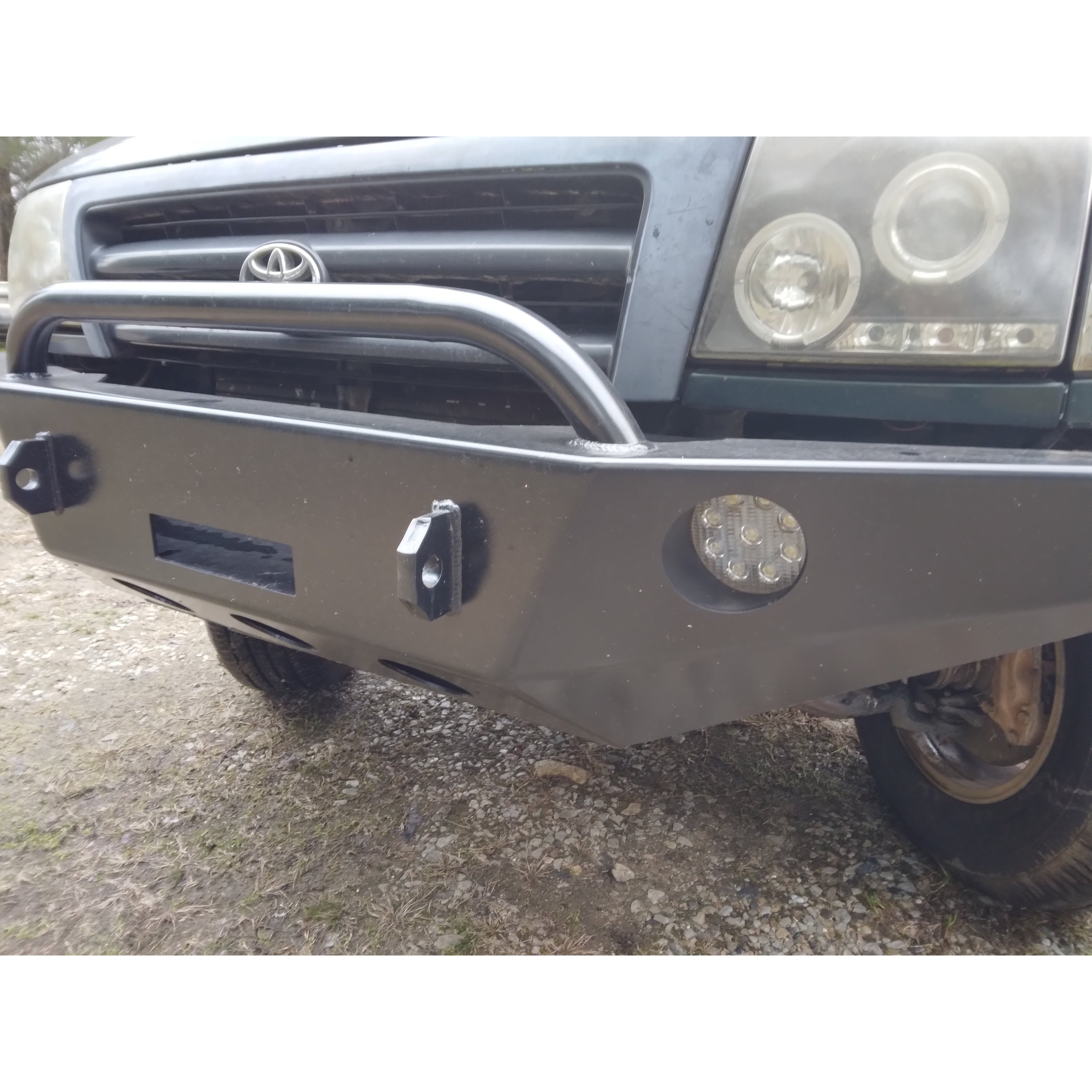 1996 - 1998 Toyota 4 Runner Front Winch Plate Bumper - Includes Subframe - Heavy Duty, Made In USA