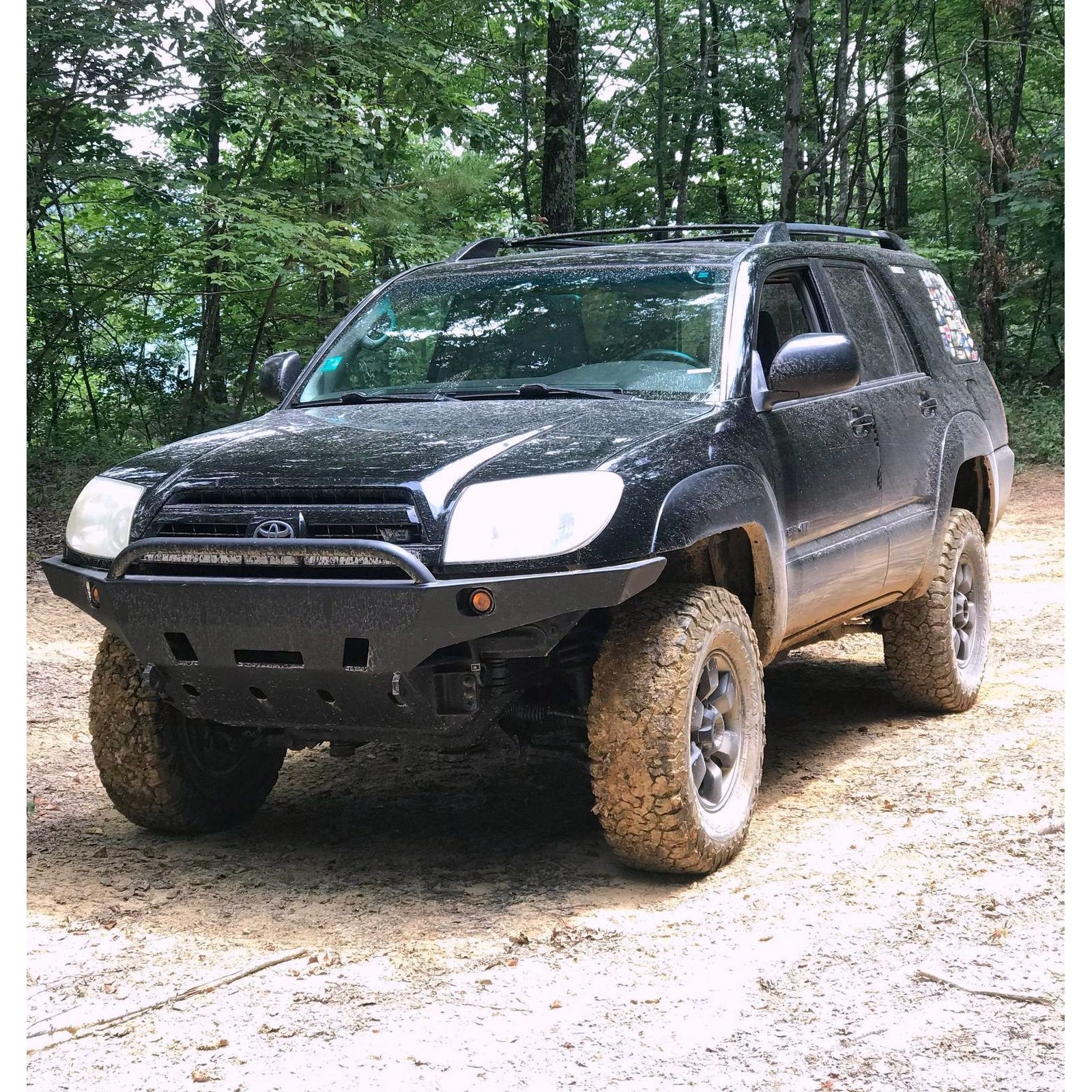 2003-2009 4th Generation Toyota 4 Runner High Clearance Front Winch 3/16" Plate Bumper- (Non-Winch Model Available) PRECISION WELDED MODEL - Extra Heavy Duty! Grizzly High Quality! USA! OPTIONS AVAILABLE!