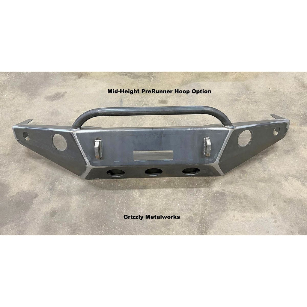 1989-1995 Toyota Pickup Truck Custom USA Front Winch 3/16" Plate Bumper -  (Non-Winch Model Available) PRECISION WELDED MODEL - High Quality! USA! OPTIONS AVAILABLE!  Raw Metal Only