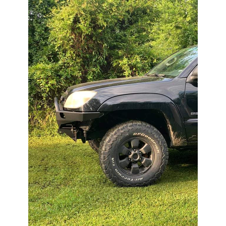 2003-2009 4th Generation Toyota 4 Runner High Clearance Front Winch 3/16" Plate Bumper- (Non-Winch Model Available) PRECISION WELDED MODEL - Extra Heavy Duty! Grizzly High Quality! USA! OPTIONS AVAILABLE!