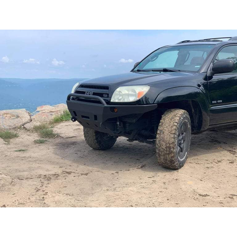2003-2009 4th Generation Toyota 4 Runner High Clearance Front Winch 3/16" Plate Bumper- (Non-Winch Model Available) PRECISION WELDED MODEL - Extra Heavy Duty! Grizzly High Quality! USA! OPTIONS AVAILABLE!