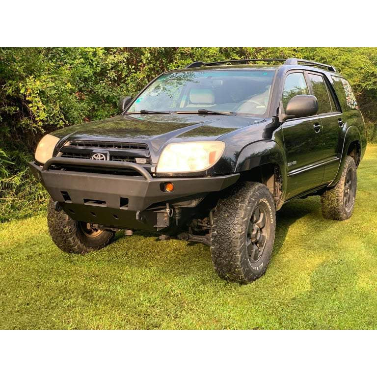 2003-2009 4th Generation Toyota 4 Runner High Clearance Front Winch 3/16" Plate Bumper- (Non-Winch Model Available) PRECISION WELDED MODEL - Extra Heavy Duty! Grizzly High Quality! USA! OPTIONS AVAILABLE!