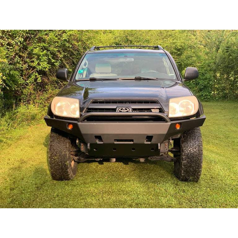 2003-2009 4th Generation Toyota 4 Runner High Clearance Front Winch 3/16" Plate Bumper- (Non-Winch Model Available) PRECISION WELDED MODEL - Extra Heavy Duty! Grizzly High Quality! USA! OPTIONS AVAILABLE!