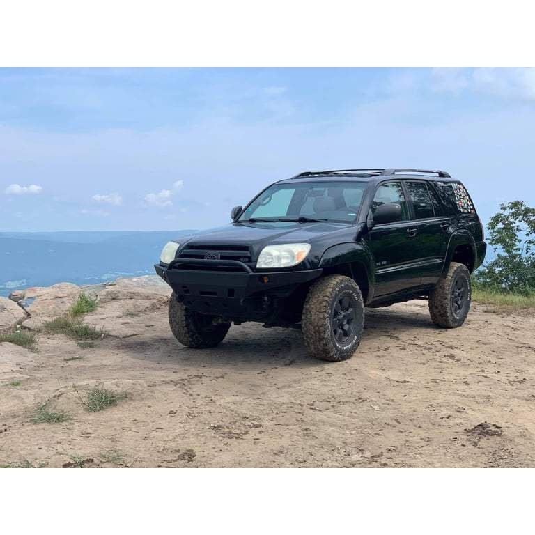 2003-2009 4th Generation Toyota 4 Runner High Clearance Front Winch 3/16" Plate Bumper- (Non-Winch Model Available) PRECISION WELDED MODEL - Extra Heavy Duty! Grizzly High Quality! USA! OPTIONS AVAILABLE!