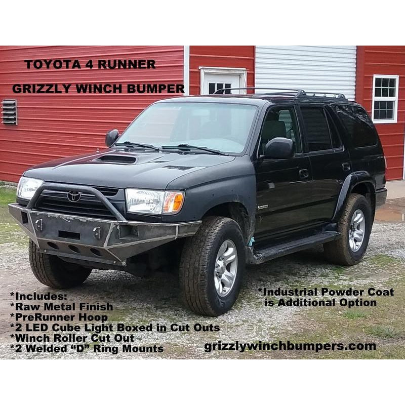 Toyota 4 Runner Front Winch Bumper   grizzlymetalworks.com