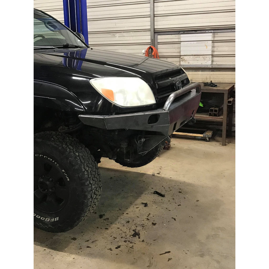 2003-2009 4th Generation Toyota 4 Runner High Clearance Front Winch 3/16" Plate Bumper- (Non-Winch Model Available) PRECISION WELDED MODEL - Extra Heavy Duty! Grizzly High Quality! USA! OPTIONS AVAILABLE!