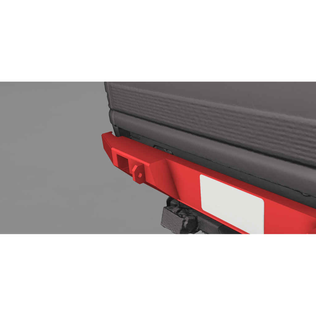 1994-2001 Dodge Ram 1500 Custom USA Rear Plate Bumper -  PRECISION WELDED MODEL - Extra Heavy Duty! Grizzly High Quality! USA! OPTIONS AVAILABLE! - Raw Metal Only