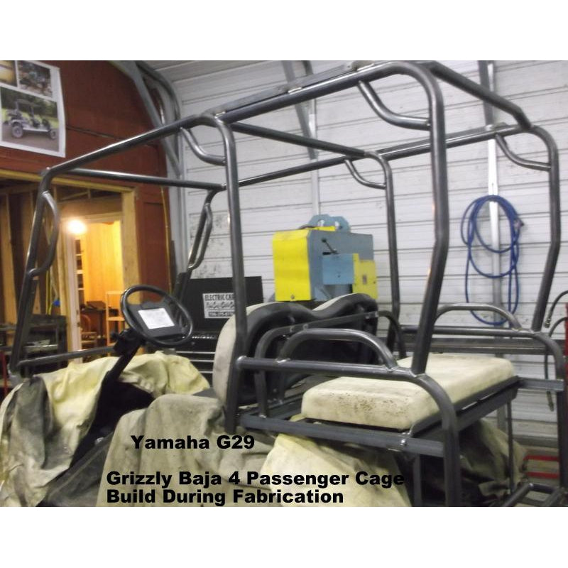 Grizzly 2 and 4 Passenger Wilderness Sport Cages for Golf Carts and Hunting Buggies