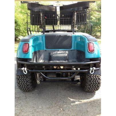 REAR TUBE BUMPER for Golf Carts- Heavy Duty with Welded 2" Receiver & Add'l Options FREE FEDEX Ground to Lower 48 States!