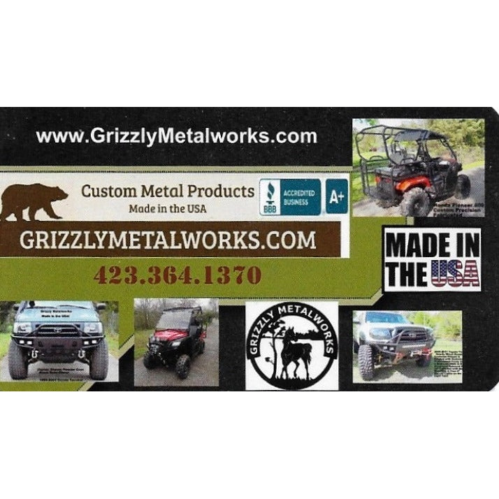 1995-2004 Toyota Tacoma Custom USA Front Winch 3/16" Plate Hybrid & Tubing Bumper Includes Subframe!  (Non-Winch Model Available) PRECISION WELDED MODEL -High Quality! USA! OPTIONS AVAILABLE! Raw Metal Only