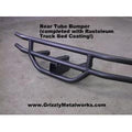 REAR TUBE BUMPER for Golf Carts- Heavy Duty with Welded 2" Receiver & Add'l Options FREE FEDEX Ground to Lower 48 States!