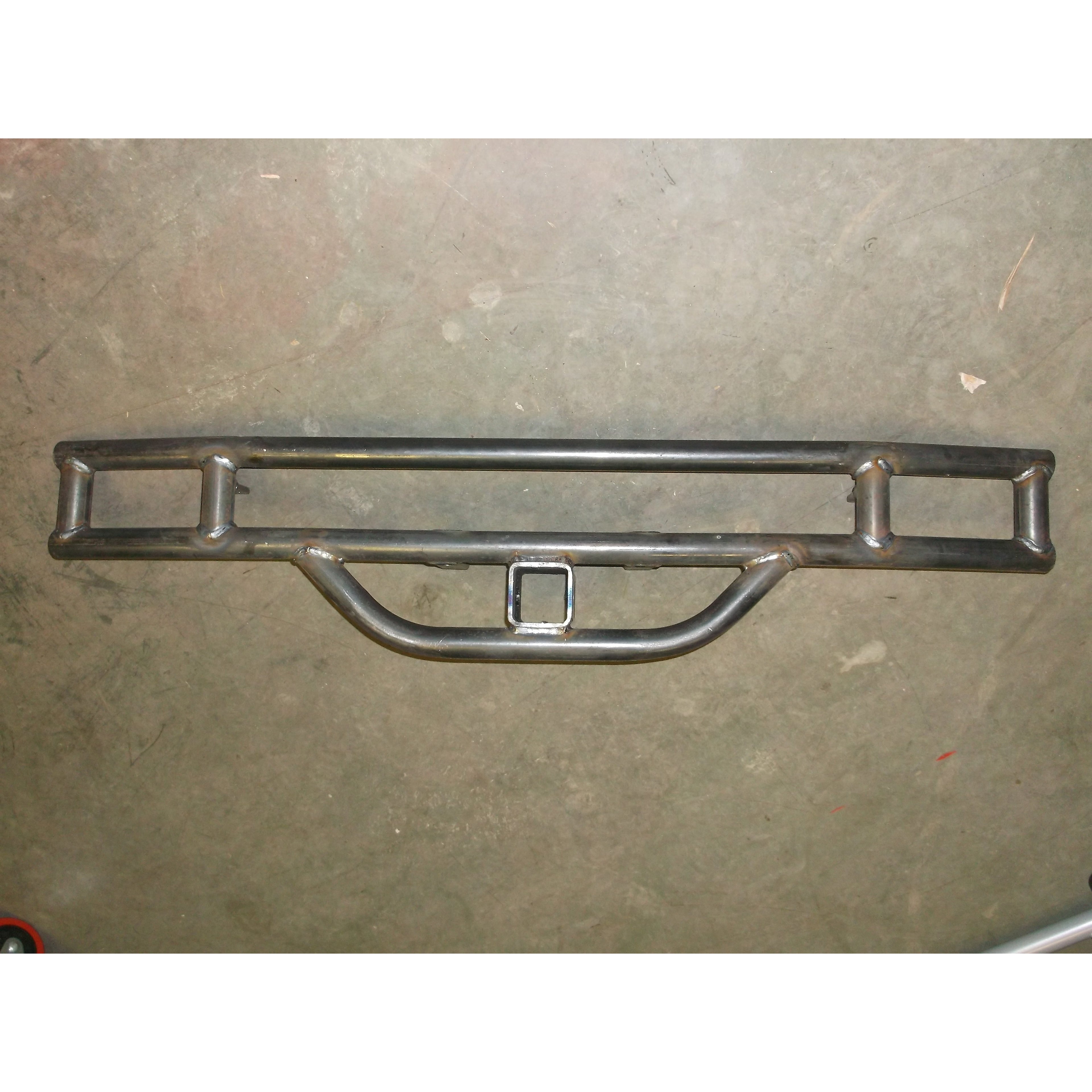REAR TUBE BUMPER for Golf Carts- Heavy Duty with Welded 2" Receiver & Add'l Options FREE FEDEX Ground to Lower 48 States!