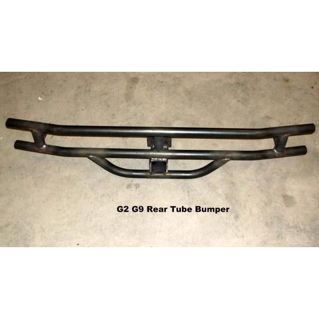 REAR TUBE BUMPER for Golf Carts- Heavy Duty with Welded 2" Receiver & Add'l Options FREE FEDEX Ground to Lower 48 States!