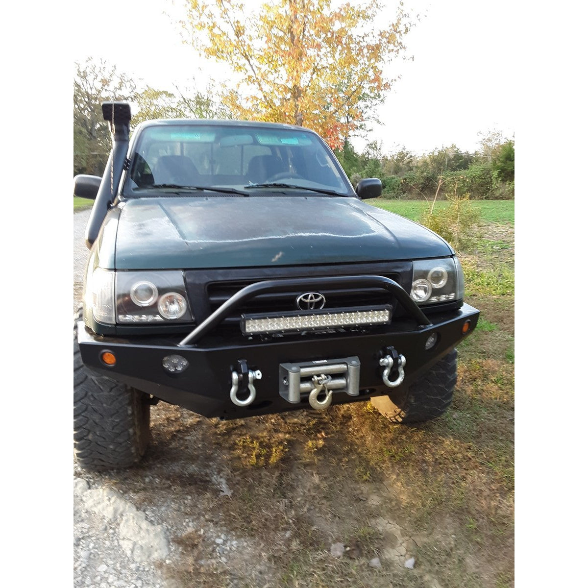 1995 - 2004 Toyota Tacoma Front Winch Plate Bumper