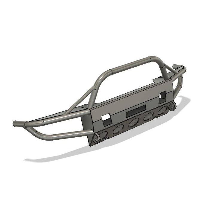 1995-2004 Toyota Tacoma Custom USA Front Winch 3/16" Plate Hybrid & Tubing Bumper Includes Subframe!  (Non-Winch Model Available) PRECISION WELDED MODEL -High Quality! USA! OPTIONS AVAILABLE! Raw Metal Only